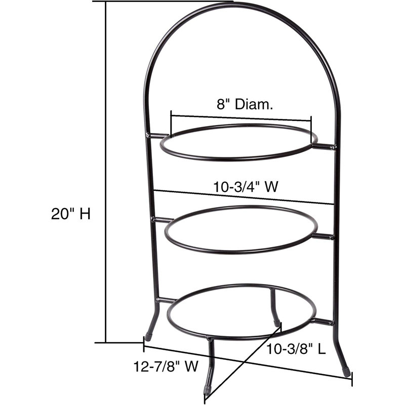 Three Posts™ Hardin Tiered Stand & Reviews Wayfair
